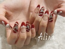 エリナネイルサロン池袋(Alina Nail Salon)/赤ネイル