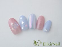 エリクサーネイル 渋谷(Elixir Nail)/定額bカジュアル/クーポン使用