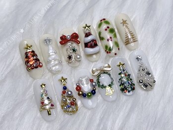 ラフィーナ 新宿 代々木店(RAFINA)/持ち込みクリスマスデザイン