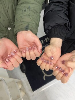 ネイルサロン エーナイン 札幌月寒店/マグネットネイル☆