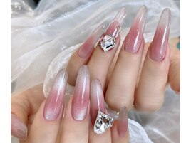 長さ出しチークネイル