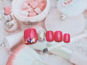 ネイルサロン&スクール ジーナ(GINA)/ピンク×シェル