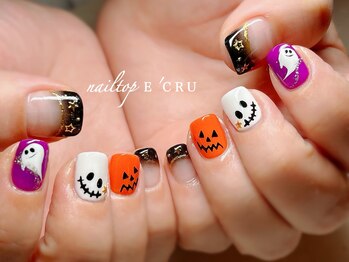 ネイルトップエクル(nail top E CRU)/Halloween