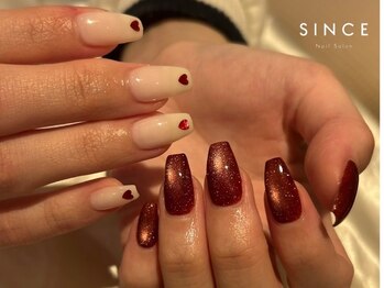 シンス(Since)/バレンタインネイル(菜奈加)