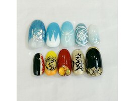 刀剣乱舞の概念ネイル