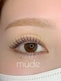 ミューデ 堀江店(mude)&nbsp;上まつ毛ダメージレスパーマ