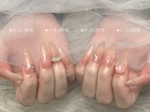 エムプラスネイル 新宿(M+Nail)/長さ出し★ワンカラー