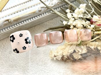 レアレアネイル(Lealeanail)/【パラジェル】FOOTシンプル