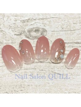 ネイルサロン クイル(QUILL)/８月ちょこっとアート（３）