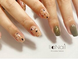 ニュアンスアシメネイル♪