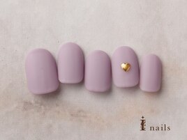 マットワンカラーネイル