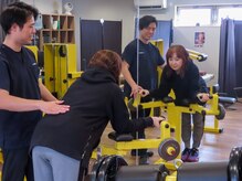 あーる整体院/マシンを使った施術