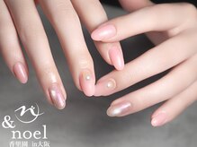 ノエル(Noel)/春ピンク×パールネイル
