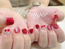 ジーフィンガー 大井町店(G Finger)/ぷっくりさくらんぼネイル