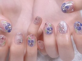 フラワーネイル