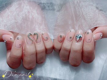 ディアネイルサロン 池袋(Di’a)/持ち込み/チーク/フィルイン