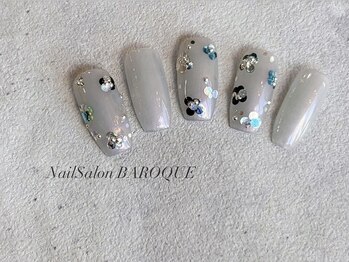 ネイルサロン バロック(Nail Salon BAROQUE)の写真/【新小岩駅1分!22時まで営業】仕事終わりに通いやすい立地♪季節のアートデザインも豊富◎