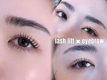 まつ毛パーマ×アイブロウセット｜目元と眉をトータルでデザインする当店人気No.1メニュー◎