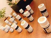 日本の植物の精油を使用（ヒノキ・モミ・杉etc