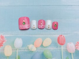 ピンク☆グリーンストーン☆