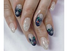 ネイルサロン ビューティーマジック 川口店/冬ネイル　ジェルネイル