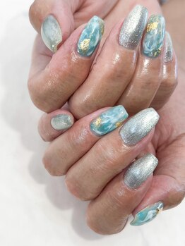 テラス(TERRACE)/夏ネイル