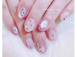 ＊押し花ネイル＊