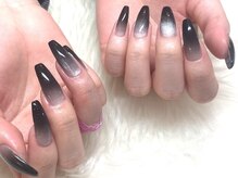 ネイルサロンブリス(nail salon Bliss)/☆冬のシックなグラデネイル☆