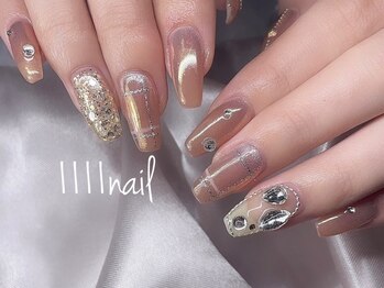 イチイチイチイチネイル(1111nail)/ピンクすぎないピンク♪