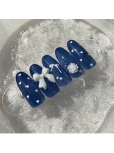 ケソン ネイル スタジオ(qeson nail studio)/【10月NEW】フレンチガーリー♪