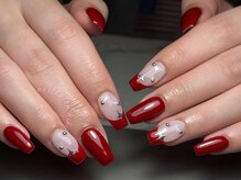 キヒ 渋谷店(Kihi)/シンプルワンホンネイルデザイン