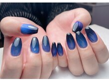 メオネイル(MEO NAIL)/マグネットxグラデーション