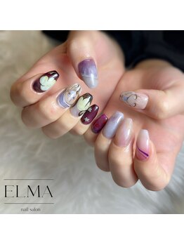 エルマネイル(ELMA nail)/ボカロモチーフアート