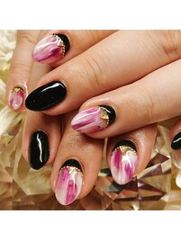 秋　マーブル　ショート