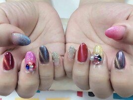 マグネットジェルネイル