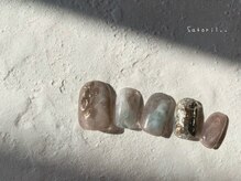 サトリネイルルーム 西宮北口(satori nail room)/鉱石〇。