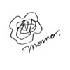 モモ(momo.)のお店ロゴ