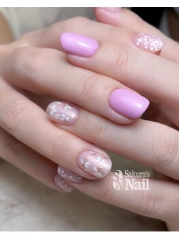 サクラズネイル 警固店(Sakura's nail)/『フラワーネイル』