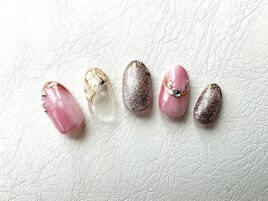 マグネットミラーデザインネイル