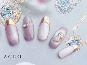 アクロネイル アンド アイ(ACRO NAIL&EYE)の写真/【西鉄香椎駅2分】大人女性の為のお洒落サロン。落ち着いた店内で女性らしさの宿る理想の指先へ導きます♪
