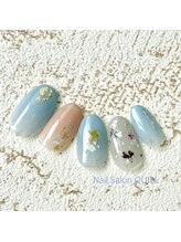 ネイルサロン クイル(QUILL)/4月フラワー(1)