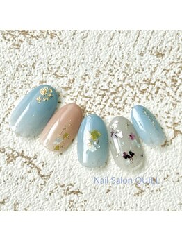 ネイルサロン クイル(QUILL)/4月フラワー(1)