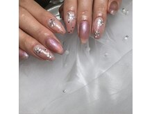 リアン(Lien)/マグネット定額で桜ネイル☆