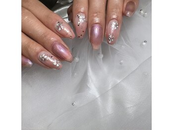 リアン(Lien)/マグネット定額で桜ネイル☆