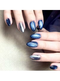 マグネット×ミラー