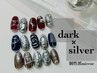 【推しmenu】◆ 個性派ミラーdesign ◆   - silver×dark -