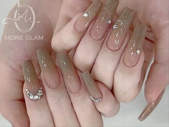 モアグラム 大宮東口店(More Glam)/チップカラーグラデーション