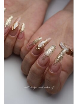 エフネイル(ef nail)の写真/自然な長さ出し～ロングまで◎シーンに合わせた美しい指先へ仕上げます★爪のお悩みはぜひご相談ください♪