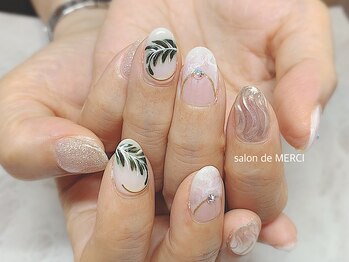 サロン ド メルシー(Salon de MERCI)/リーフネイル☆