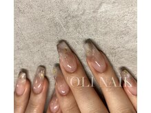 オリネイル(’oli nail)/大理石グラデーション